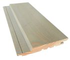 Bardage douglas - MATTNOVA10 RHO/HF 91 U5/M2 gris glacier - long. 3,95m x larg. 12,2cm x ep. 21mm