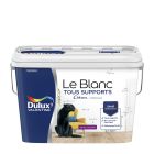 Peinture - LE BLANC TOUS SUPPORTS - CRÈME DE PEINTURE VELOURS Blanc 5 L
