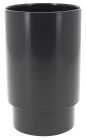 MANCHON FEMELLE/FEMELLE DIAMETRE 80 ANTHRACITE - UJRGTA