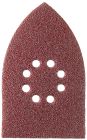 BLISTER DE 5 DISQUES VELCROPS PERFO.8 TROUS D115 GR.80