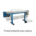 Baguetteuse 2 m Alu motorisée à eng. bag. Ø 13 + automate + potentiomètre