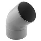 Coude PVC évacuation 45° mâle/femelle Ø200 - COUDE MALE 45 ° D 200 1X10