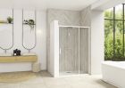 Porte pivotante avec seuil à large plage de réglage - SMART DESIGN P XXL 140 Blanc TN