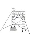 Échafaudage roulant en aluminium NEOLIUM 200 BOX - hauteur de travail 4m - Neolium 200 box
