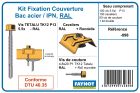 SEAU DE KIT 5.5X155 P13 RAL 7016-1000T