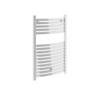 Sèche-serviette - CUENCA 87 électrique avec thermostat chromé 868 x 500 mm
