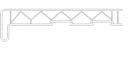 Appui de fenêtre PVC Stone - long. 6 m x larg. 25 cm x ep. 2 cm