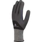 GANT TRICOT POLYESTER/SPANDEX - ENDUCTION NITRILE PAUME DOIGTS ET MI-DOS + PICOTS - JAUGE 15 - VE725NO
