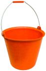 SEAU PRO ORANGE 13 LITRES A POIGNEE + ERGOTS Anse 5,3mm