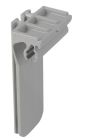 SUPPORT DE CROCHET GRIS HAUTEUR 94 MM - ASC