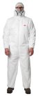 Combinaison de protection contre poussières et liquides dangereux Taille XXL blanc / bleu