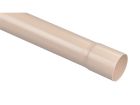 Gouttière PVC-U jaune sable demi ronde développé T25 - long. 4m