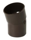 COUDE MALE/FEMELLE 20° DIAMETRE 80 MARRON     - UCR2GTM