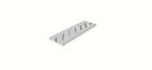 Carrelage en Grés cérame - Lombok Cendre Accessori per piscina e giardino Grille droite antiderapant