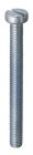 Boulon tête cylindrique 6x30 mm Acier Zingué Blister x 10 NORAIL