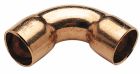 Courbe cuivre à souder grand rayon 90° - Double Femelle - Pour tube cuivre Ø14 - Conforme NF