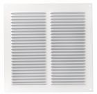 GRILLE PERSIENNE ALU BLANC ANTI INSECTE  DIMENSION 30X30     - LM3030B