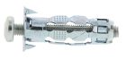 Cheville en acier avec vis - ZENTECH - diam. 12 mm x long. 35 mm - Bidon plastique de 300