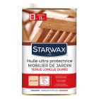 Huile protectrice - TECK très longue protection - bidon métal de 750 ml
