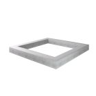 Tour d'arbre T2 basse monobloc 100X100cm intérieur x haut. 15cm