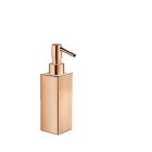DISTIBUTEUR DE SAVON LIQUIDE A POSER DOMINO OR ROSE BROSSE