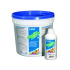 Mastic élastique polyuréthane bicomposant coulable - MAPEFLEX PU70 SL composant B jaunâtre - kit 20kg
