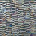 Mosaïque en verre recyclé - 651 MOON METALLIC RECTANGULAR 25X50MM