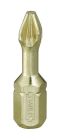 EMBOUTS Torsion POZIDRIV 25 mm - 1/4' Gamme PRO - JEU DE 6 PCS (BROCHABLE)