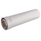 Conduit 80/125 alu/pvc gaz 2m nouveau système Sékurit