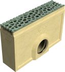 Avaloir Avec grille Voronoï Malachite B125