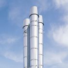 SOLIN INOX 30à45° TUILE 130 TZ - Non Peint
