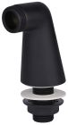 colonnette droite luxe M15x21 - M20x27 noire