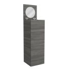 Coiffeuse ALLIANCE ALSACE avec porte. tiroir et miroir pivotante 352 x 1000 x 36