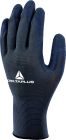 Gants tricot 100% polyester - paume enduite latex - jauge 13 Gris T9