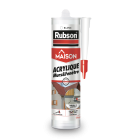 RUBSON Mastic Maison Acrylique Murs & Fenêtres Blanc Cartouche, 280ml