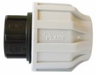 Raccord plastique bouchon - Tube PE diamètre 20mm - Facile et rapide à connecter - ACS
