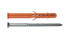 Cheville cadre mbr 10x80 + vis torx t40