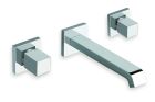 lavabo melangeur quadri mural regular avec vidage