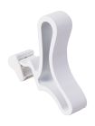 Accessoire pour sèche serviette - SAUTER ACC SSV PATERE COURBES BLC