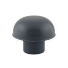Chapeau de ventilation avec moustiquaire Ø50 ardoise - CHAP. VENTILATION D 50 ARDOISE