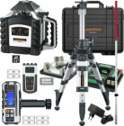 Laser rotatif - Quadrum M 350 S Set 1/2 + Trépied à manivelle P 175 cm