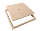 TAMPON DE SOL AVEC CADRE 400 X 400 SABLE    - TRC40S