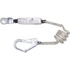 ANTICHUTE ABSORBEUR D'ÉNERGIE CORDE 2M AVEC GAINE + 1 AM010 + 1 AM022 - SPIRAL AN208S200AD