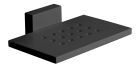 porte savon quattro a suspendre laiton noir