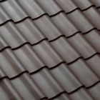Tuile terre cuite - Double Panne S Terre d'Amarante - long. 33,9 cm x larg. 42,3 cm
