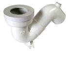 SIPHON SIEGE TURQUE SORTIE 45° DIAMETRE 100    - YU24