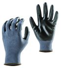 Gants en polyamide enduit nitrile Gris T10