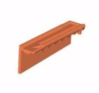 Rive gauche individuelle à emboîtement terre cuite Aquitaine Rouge