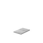 1/2 couvercle 70x45cm x ep. 8cm pour niche compteur eau 60x80cm