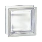 Brique de verre - 198 Transparente - long. 19cm x haut. 19cm x ep. 8cm